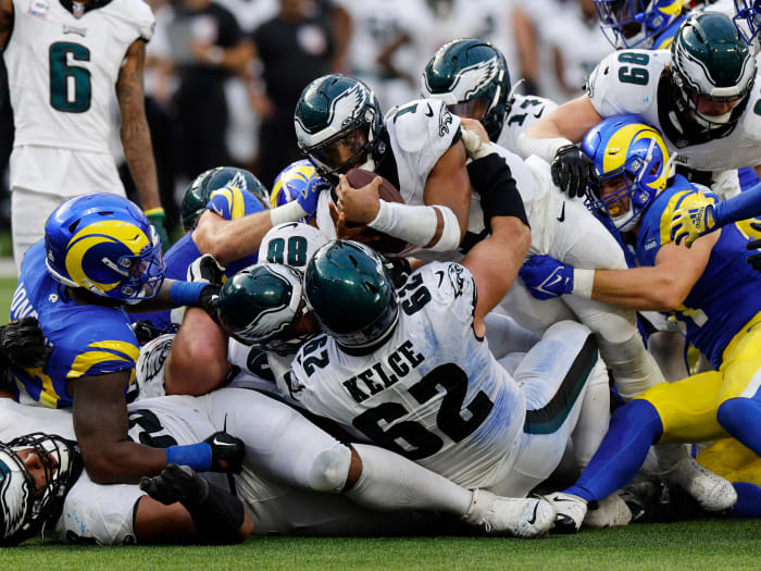 Jason Kelce is one of the reasons behind the Philadelphia Eagles' success with the 'Tush Push.'